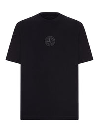 Stone Island Stone Island Men T-Shirt With Compass Logo Print