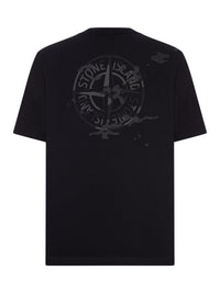 Stone Island Stone Island Men T-Shirt With Compass Logo Print