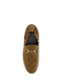 GUCCI Gucci Women Gg Suede Loafers