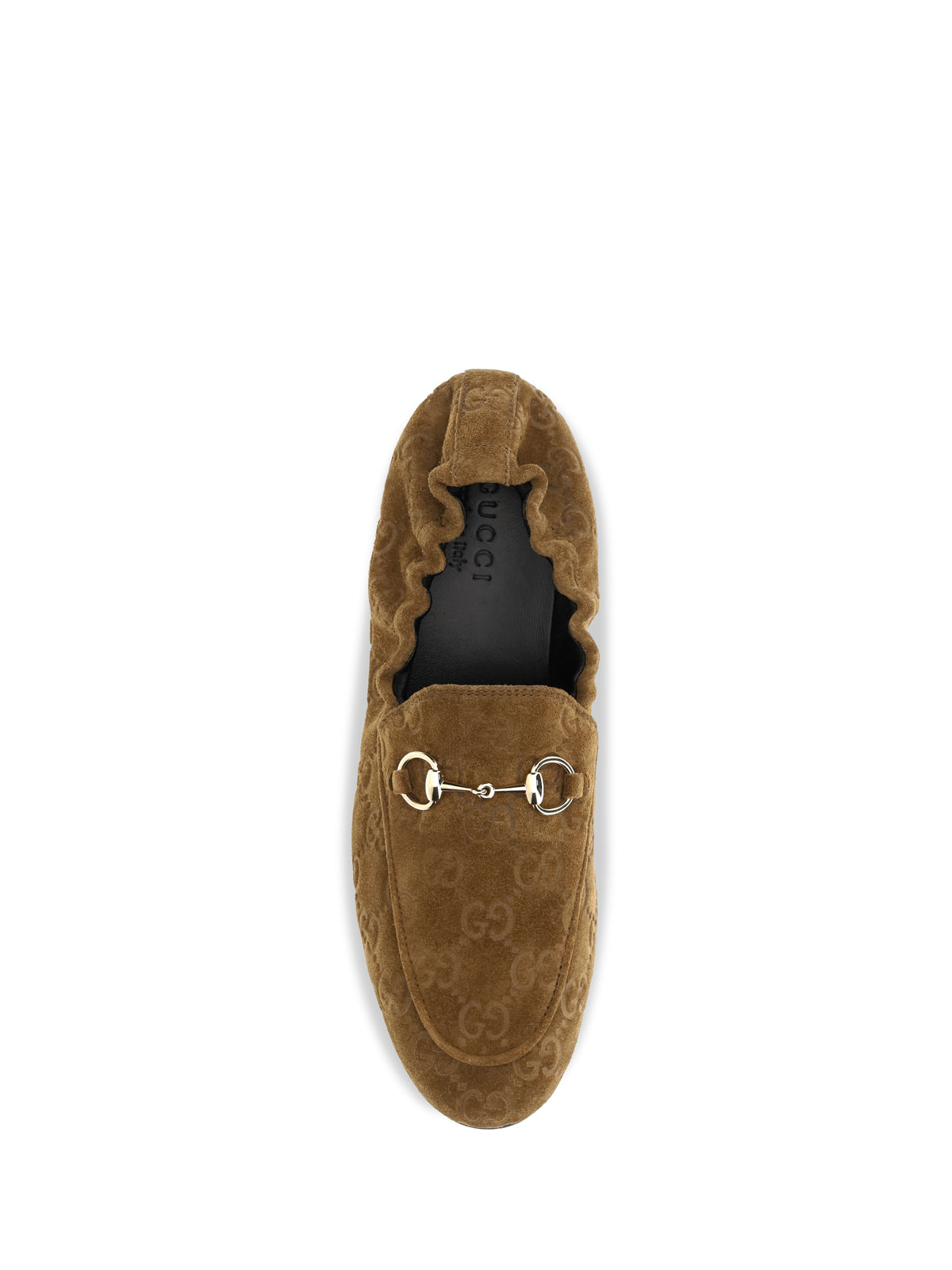 GUCCI Gucci Women Gg Suede Loafers