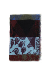 DRIES VAN NOTEN Dries Van Noten Men Mixed Print Fringed Scarf