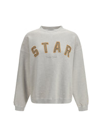 GOLDEN GOOSE Golden Goose Women Sweatshirt Crewneck In Cotton With Contrasting Logo