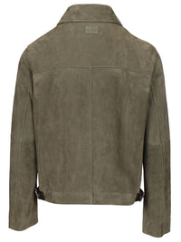 Loewe Loewe Men Lightweight Suede Lambskin Jacket