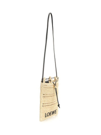 Loewe Paula's Ibiza Women Raffia Drawstring Pocket