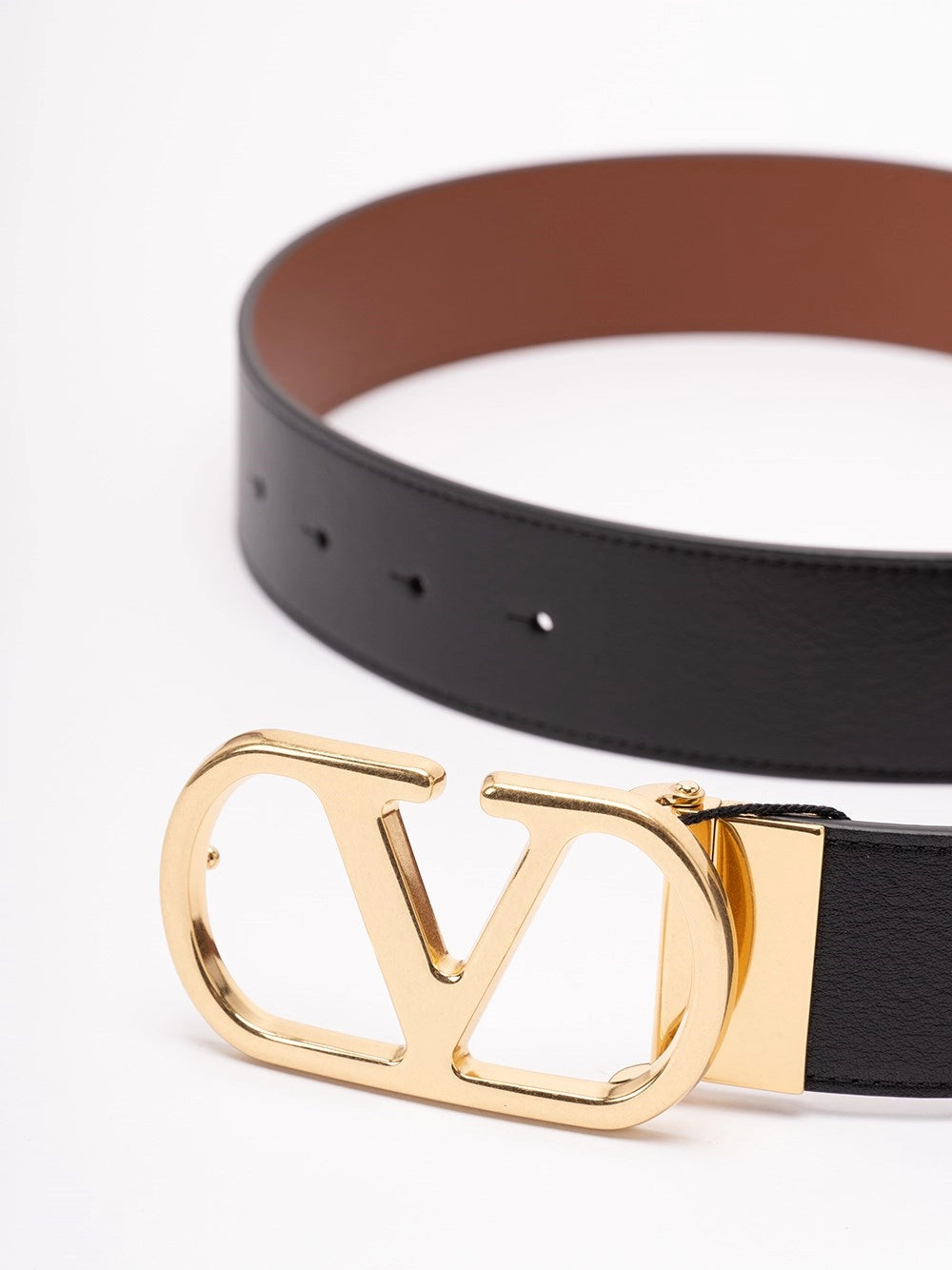Valentino garavani Valentino Garavani Women Reversible Vlogo Signature Belt In Glossy Calfskin 40 Mm