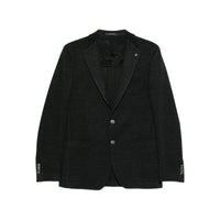Tagliatore Black Jackets - Blazers Men