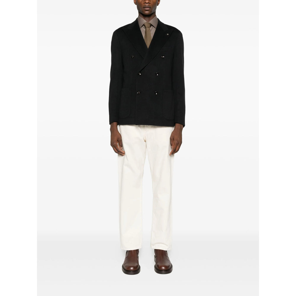 Tagliatore Tagliatore Black Jackets - Suit & Dinner Jackets Men