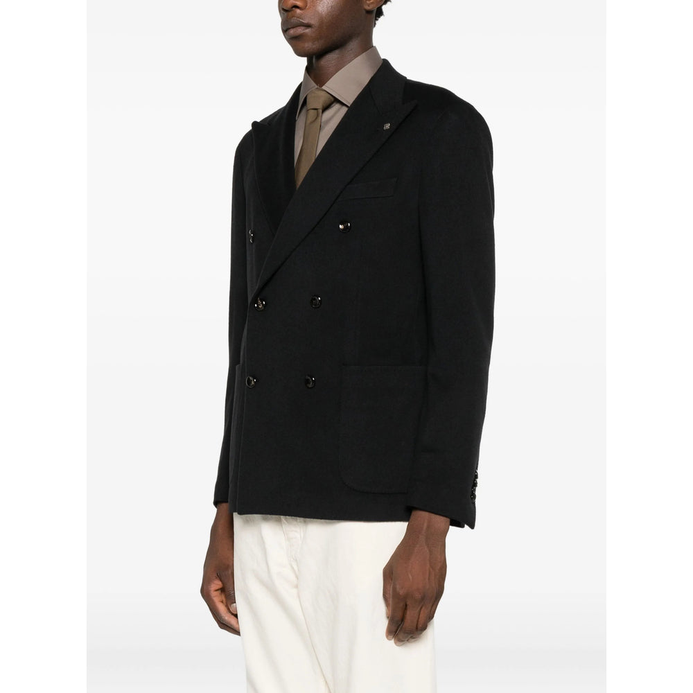 Tagliatore Tagliatore Black Jackets - Suit & Dinner Jackets Men