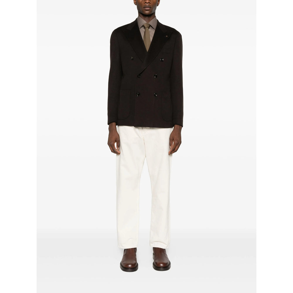 Tagliatore Tagliatore Brown Jackets - Suit & Dinner Jackets Men