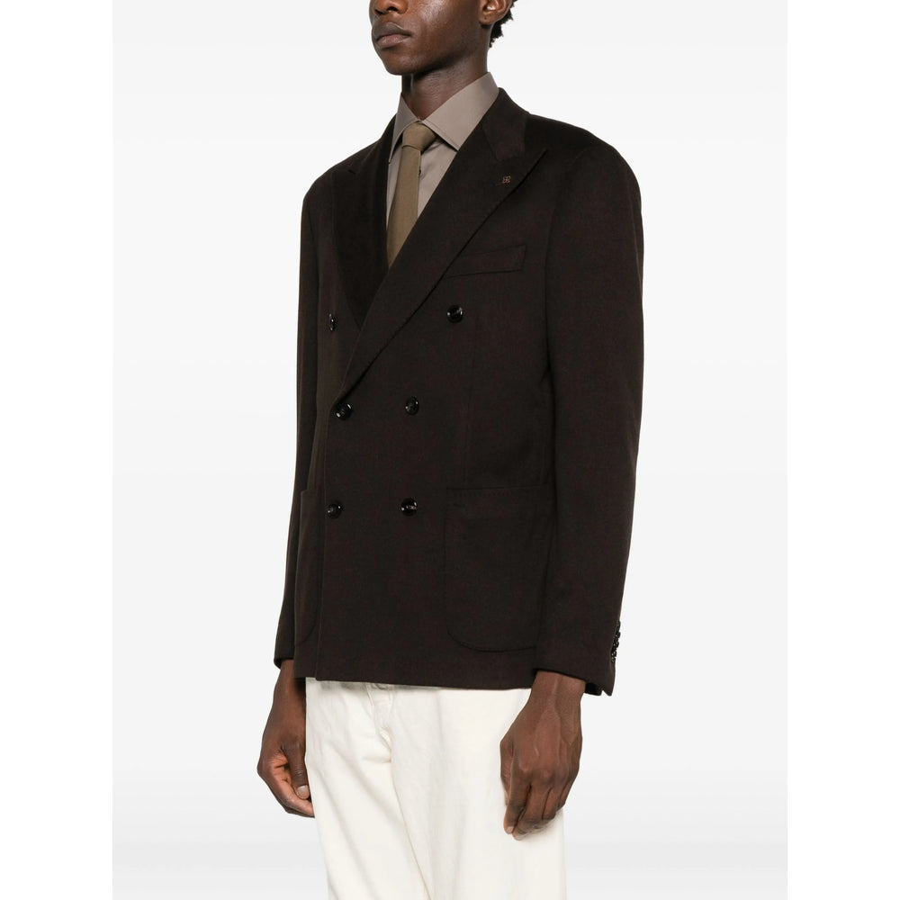 Tagliatore Tagliatore Brown Jackets - Suit & Dinner Jackets Men