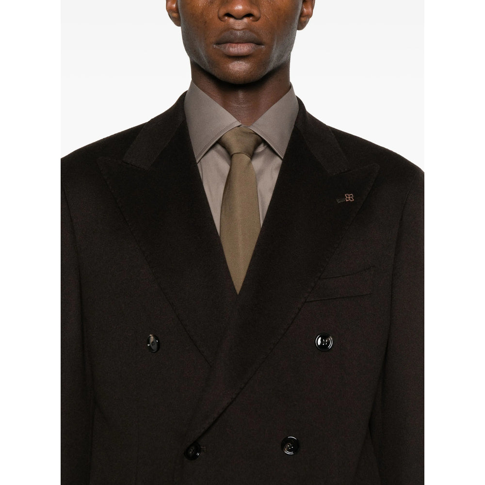 Tagliatore Tagliatore Brown Jackets - Suit & Dinner Jackets Men