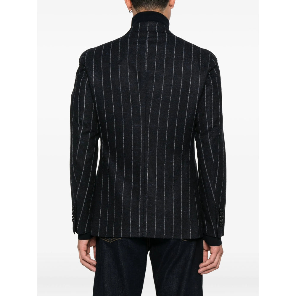 Tagliatore Black Jackets - Suit & Dinner Jackets Men