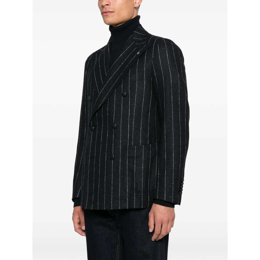 Tagliatore Black Jackets - Suit & Dinner Jackets Men