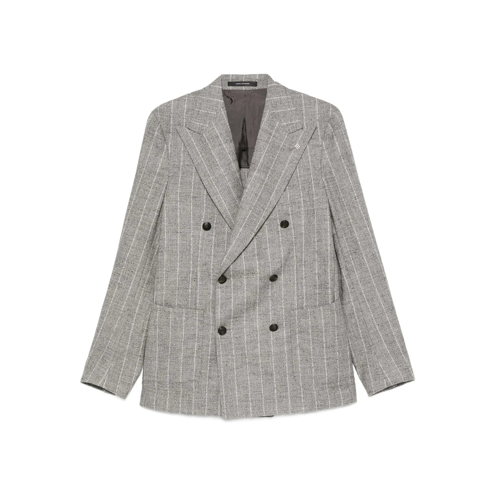 Tagliatore Tagliatore Grey Jackets - Suit & Dinner Jackets Men