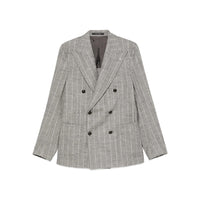 Tagliatore Tagliatore Grey Jackets - Suit & Dinner Jackets Men