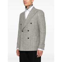 Tagliatore Tagliatore Grey Jackets - Suit & Dinner Jackets Men