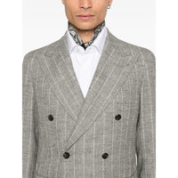 Tagliatore Tagliatore Grey Jackets - Suit & Dinner Jackets Men