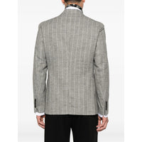 Tagliatore Tagliatore Grey Jackets - Suit & Dinner Jackets Men