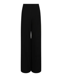 Balenciaga Balenciaga Womens Ribbed-Knit Jersey Palazzo Pants
