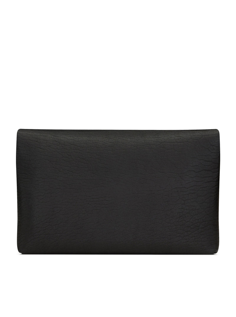 Saint Laurent Saint Laurent Women Cassandre Large Lambskin Envelope Pouch