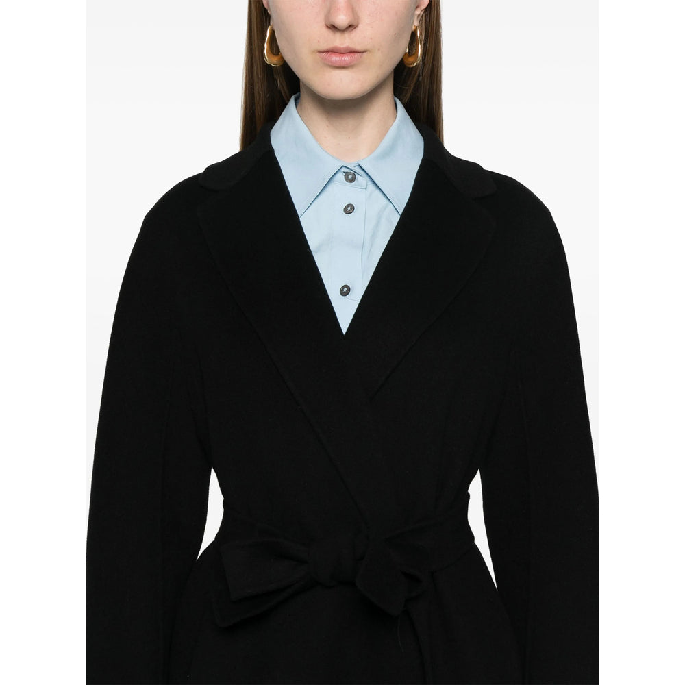 'S Max Mara Black Coats - Oversized Coats Women