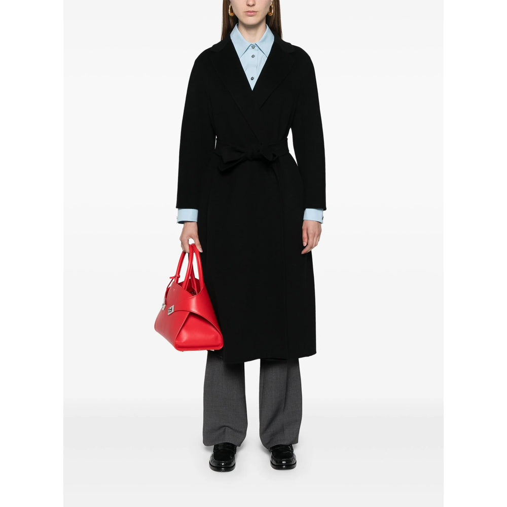 'S Max Mara Black Coats - Oversized Coats Women
