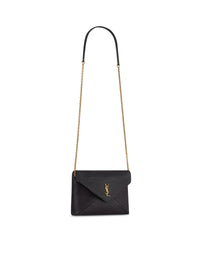 Saint Laurent Saint Laurent Women Cassandre Small Lambskin Chain Clutch