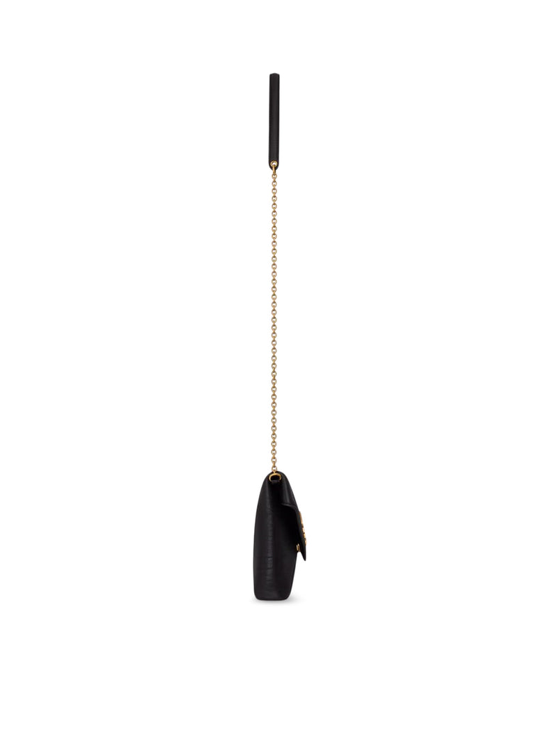 Saint Laurent Saint Laurent Women Cassandre Small Lambskin Chain Clutch