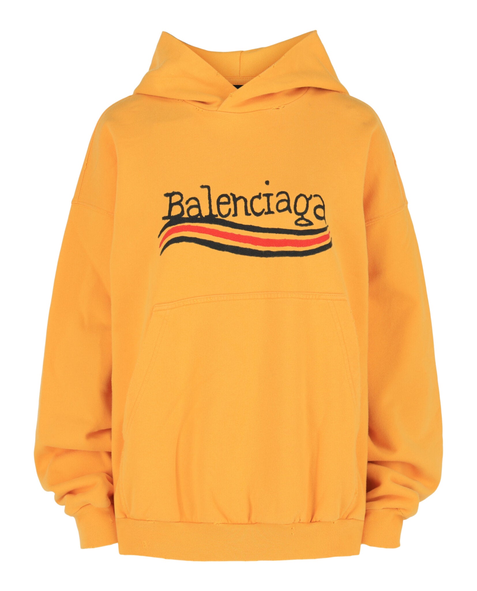 Balenciaga Balenciaga Womens Hand Drawn Political Campaign Logo Hoodie