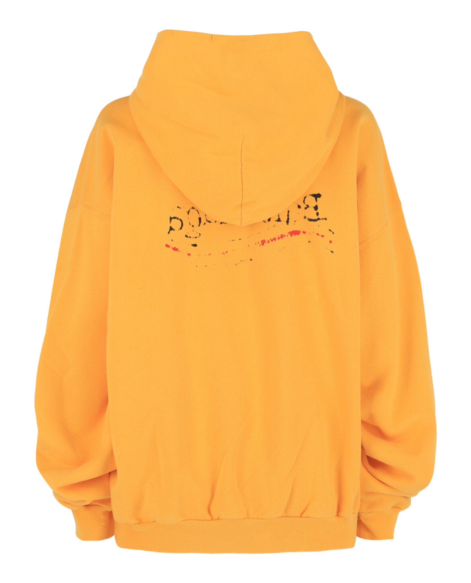 Balenciaga Balenciaga Womens Hand Drawn Political Campaign Logo Hoodie