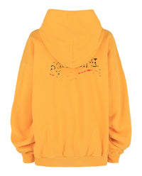 Balenciaga Balenciaga Womens Hand Drawn Political Campaign Logo Hoodie