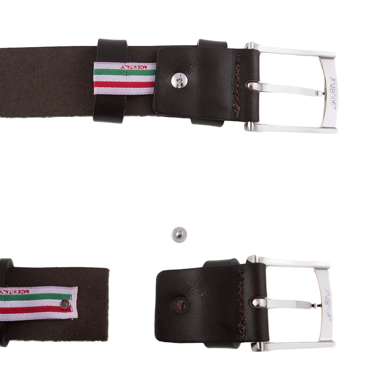 Renato Balestra A443/40 Leather Mens Belt
