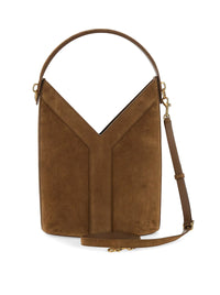Saint Laurent Saint Laurent Women Y Long Bucket Bag In Suede