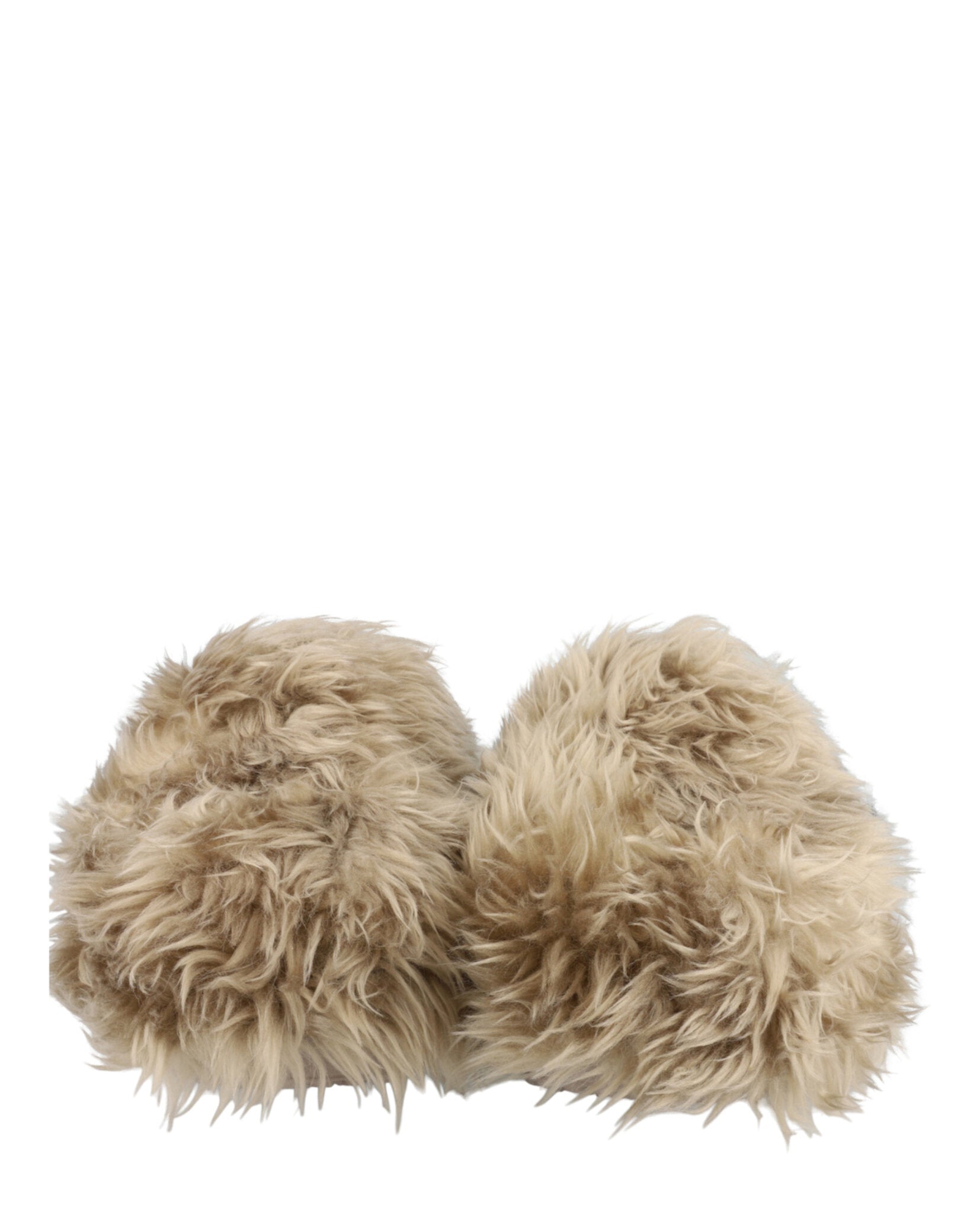 Balenciaga Balenciaga Womens  x Crocs Fake Fur Mules