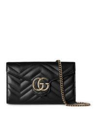 Gucci Women Gg Marmont Chain ??Wallet
