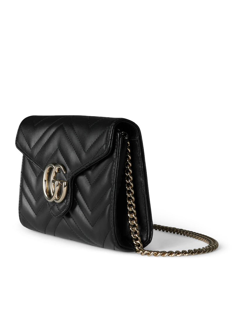 Gucci Women Gg Marmont Chain ??Wallet