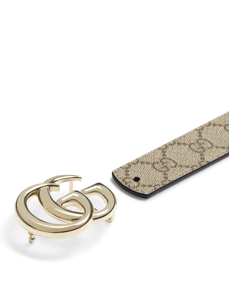 Gucci Gucci Women Gg Marmont Reversible Belt