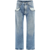 Maison Margiela Maison Margiela Blue Denim - Straight-Leg Jeans Women
