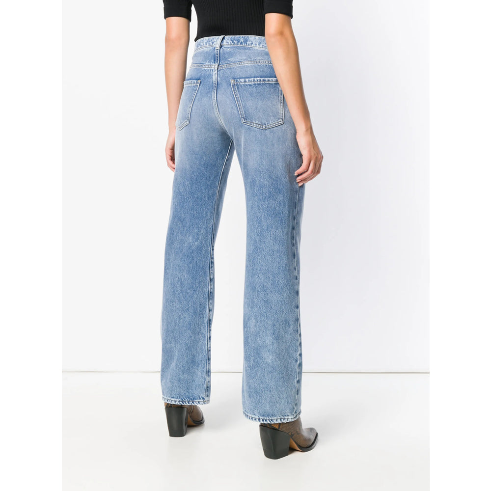 Maison Margiela Maison Margiela Blue Denim - Straight-Leg Jeans Women