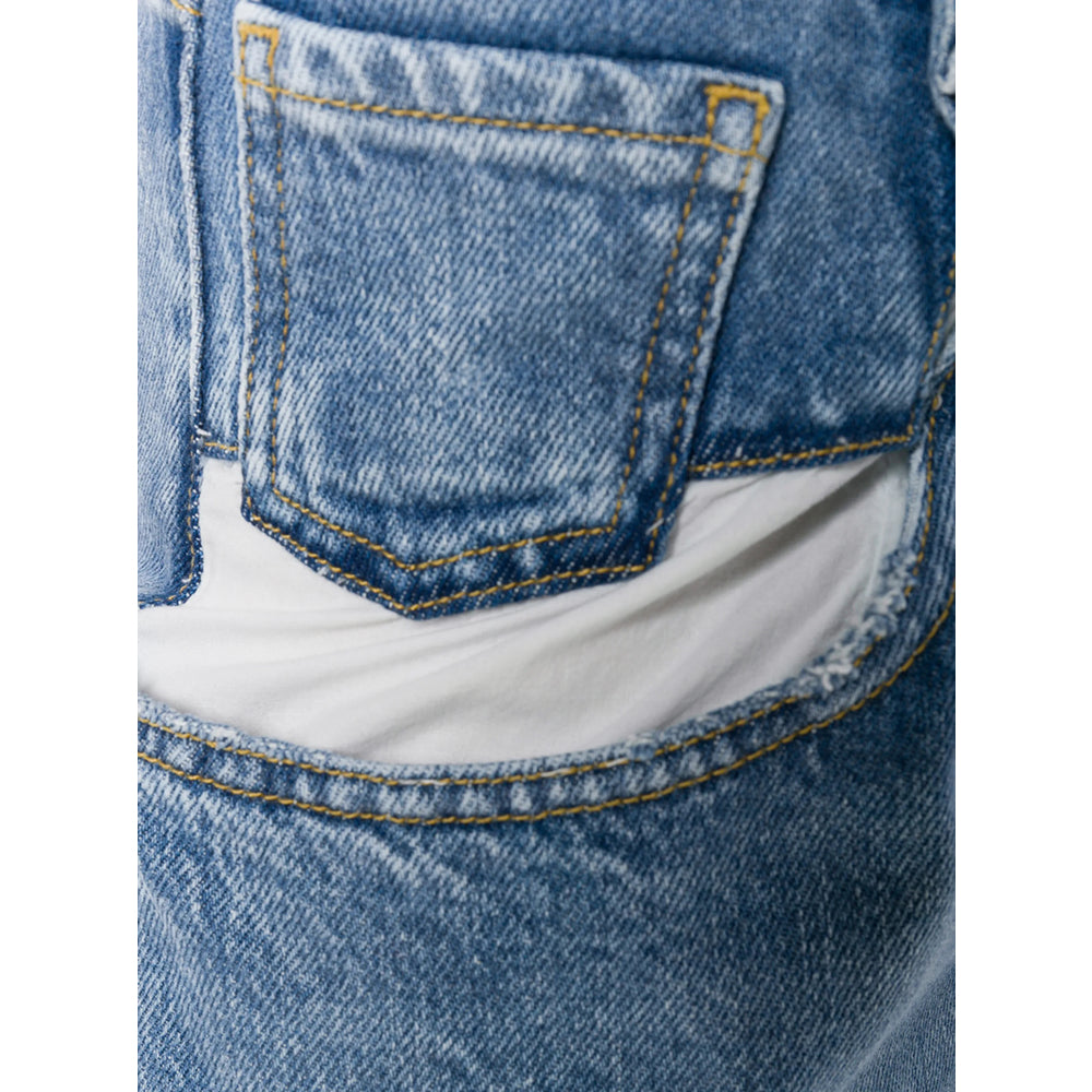 Maison Margiela Maison Margiela Blue Denim - Straight-Leg Jeans Women