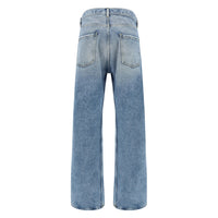 Maison Margiela Maison Margiela Blue Denim - Straight-Leg Jeans Women