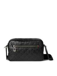 Gucci Men Small Gg Emblem Shoulder Bag