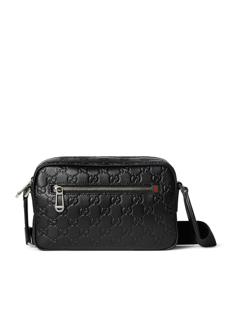 Gucci Men Small Gg Emblem Shoulder Bag