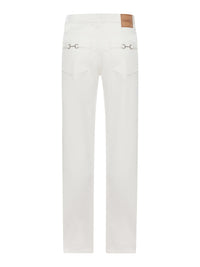 Gucci Men White Denim Jeans