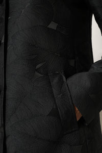 Dolce & Gabbana Dolce & Gabbana Black Single Breasted Trench Coat Women's Jacket