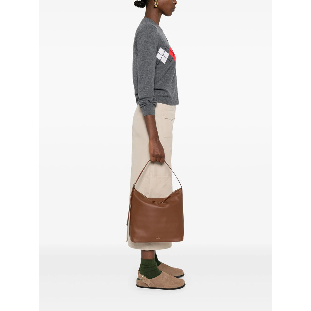 A.p.c. A.P.C. Brown Shoulder Bags Women