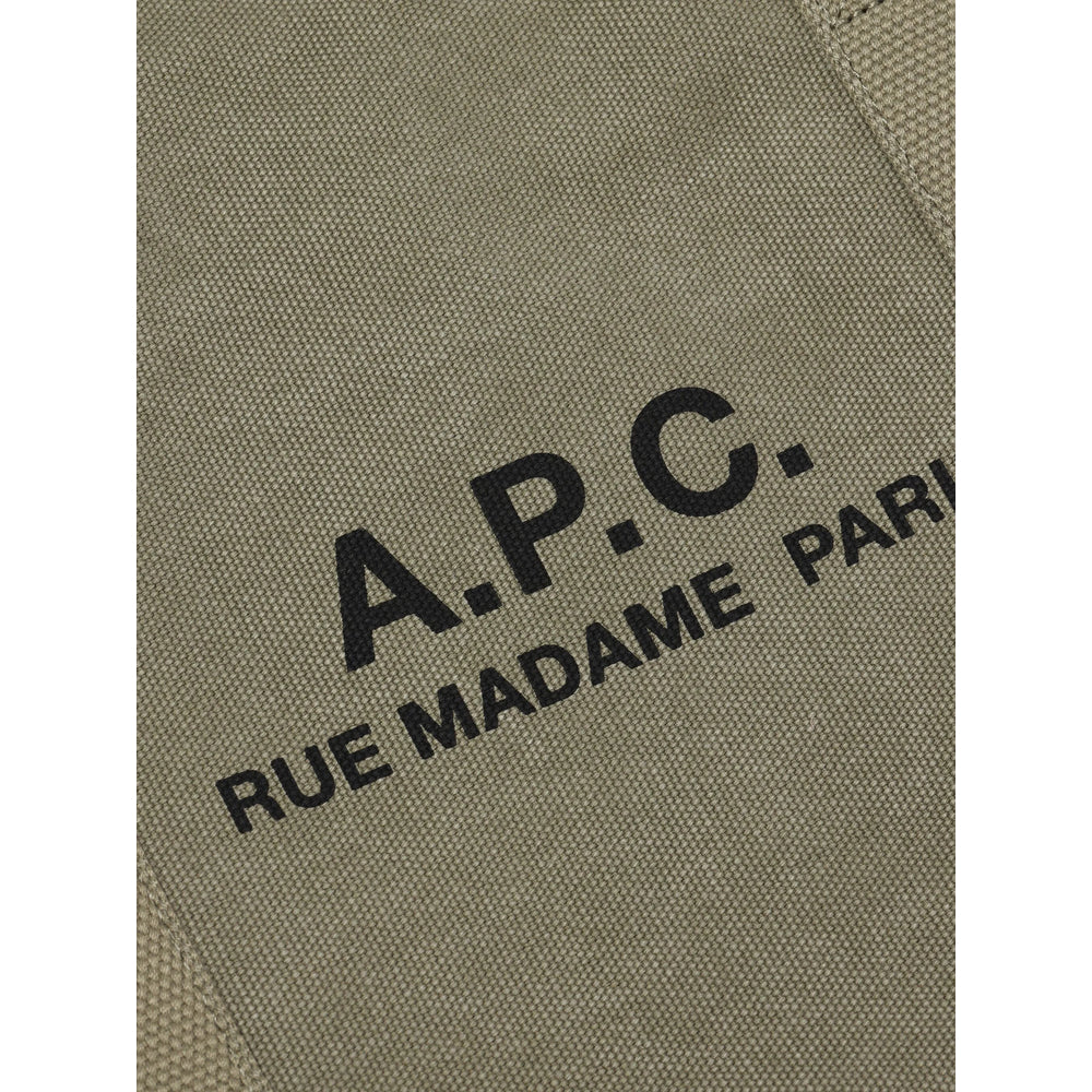 A.p.c. A.P.C. Green Tote Bags Men