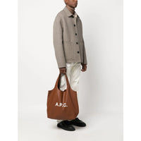 A.P.C. Brown Tote Bags Women