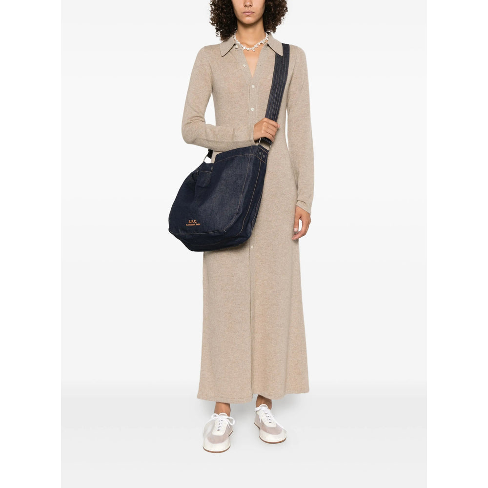 A.p.c. A.P.C. Blue Satchels & Cross Body Bags Women
