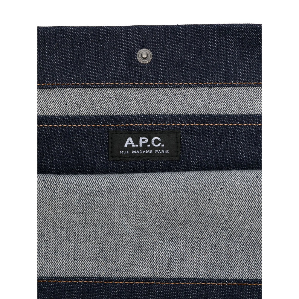 A.p.c. A.P.C. Blue Satchels & Cross Body Bags Women